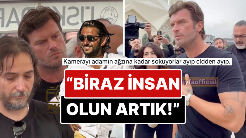 halit yukayin cenazesinde kivanc tatlitugun musaade istemesine ragmen israrci olan muhabir xte tepki cekti P4ncNHuw