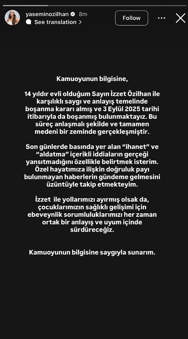 İzzet Özilhan'la 14 Yıllık Evliliği Tek Celsede Biten Yasemin Özilhan Boşanma Hakkında İlk Kez Konuştu! 2 izzet ozilhanla 14 yillik evliligi tek celsede biten yasemin ozilhan bosanma hakkinda ilk kez mq8MKUi5