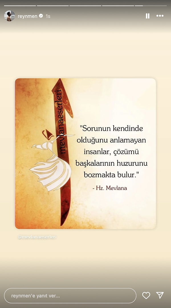 resmen ders verdi annesine yersiz yorum ve aciklamalari yuzunden kusen reynmen nasibe hanima hic