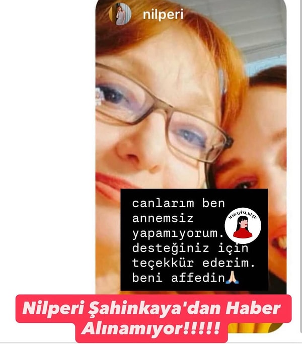 saatlerdir haber alinamiyor annesini yeni kaybeden nilperi sahinkayanin gece yarisi attigi hikaye korkuttu 1 nEeLrElc