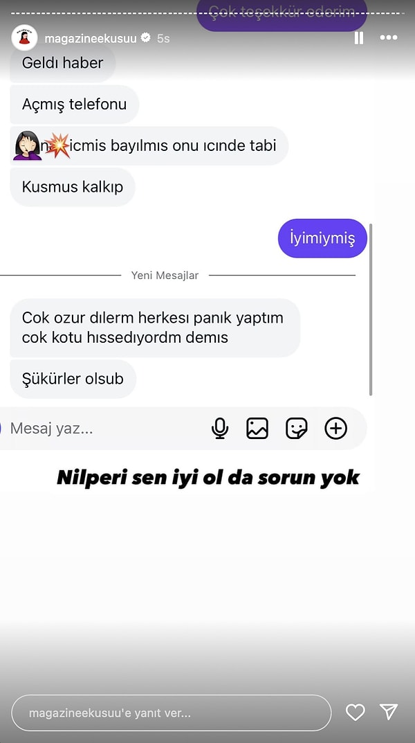 saatlerdir haber alinamiyor annesini yeni kaybeden nilperi sahinkayanin gece yarisi attigi hikaye korkuttu 2 whqWmtJw