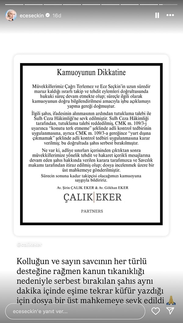 Serbest Kalmıştı: Ece Seçkin'in Şizofreni Hastası Tacizcisinin İlk İşi Yine Taciz Etmek Oldu! 3 serbest kalmisti ece seckinin sizofreni hastasi tacizcisinin ilk isi yine taciz etmek oldu 2 XveR5KlA
