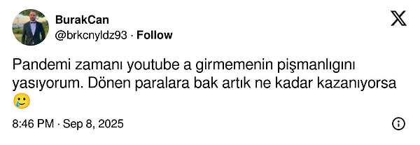 video masrafi gundem olan ruhi cenetin youtubedan kazandigi aylik gelir x kullanicilarinda merak uyandirdi