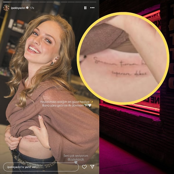 24. Yaşına Yalnız Giren İpek Filiz Yazıcı’nın Ufuk Beydemir'le Boşandıktan Sonra Yaptırdığı Dövme Dikkat Çekti 3 24 yasina yalniz giren ipek filiz yazicinin ufuk beydemirle bosandiktan sonra yaptirdigi dovme dikkat DBfALPwH