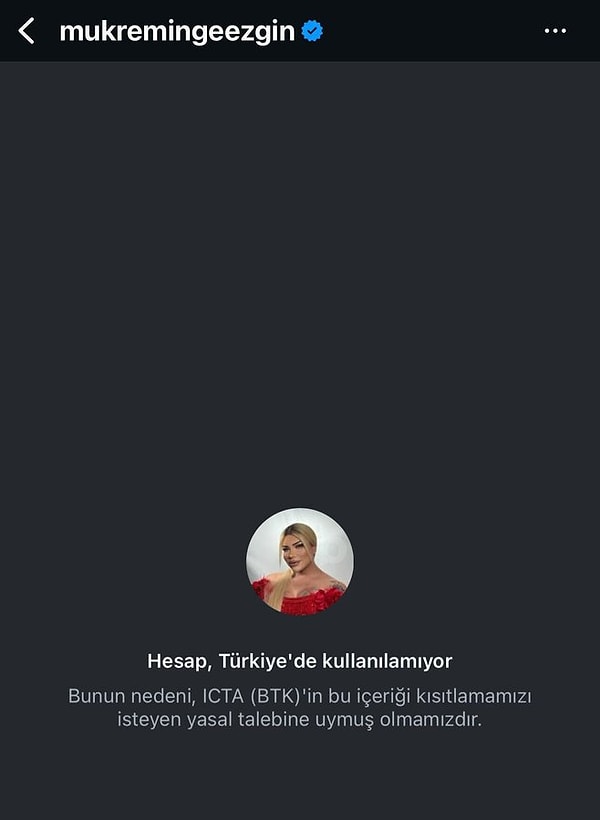 bakanlik sikayetci olmustu mukremin gezginin instagram hesabina erisim engeli 1 iDEHwlZA