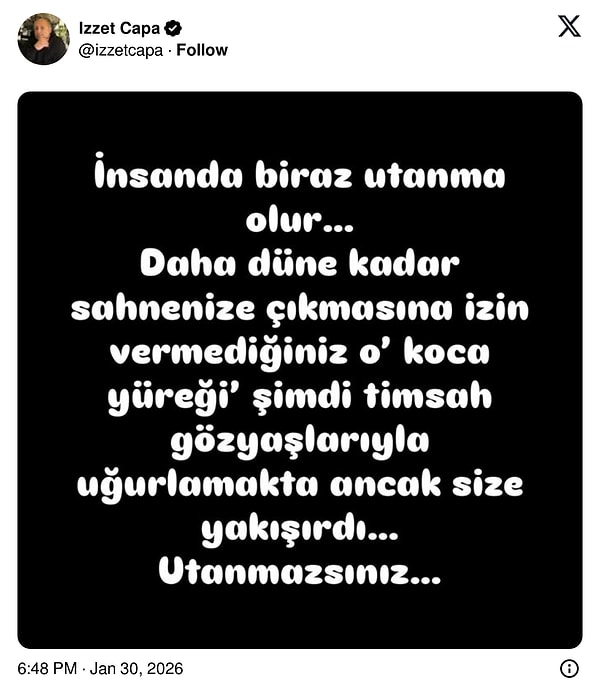 fatih urekin vefati sonrasi izzet capadan imali gonderme 1 7QEV8ahr