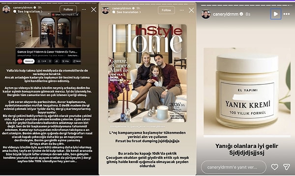 hande ercelin enistesi caner yildirimdan ev videosunda esi gamze ercele gelen elestirilere tepki 1 7YsrW4L7