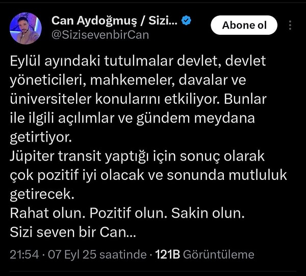 herkes bu adami konusuyor gelecegi okuyan can aydogmusun basarili astrolojik ongoruleri 22 9biG3AQE