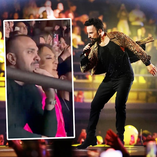 Tarkan Konserinde Demet Akalın'ın Eşi Okan Kurt'un Kurt Bakışlarıyla Goygoyculara Malzeme Çıkardı 2 tarkan konserinde demet akalinin esi okan kurtun kurt bakislariyla goygoyculara malzeme cikardi 1 ibdY34TI