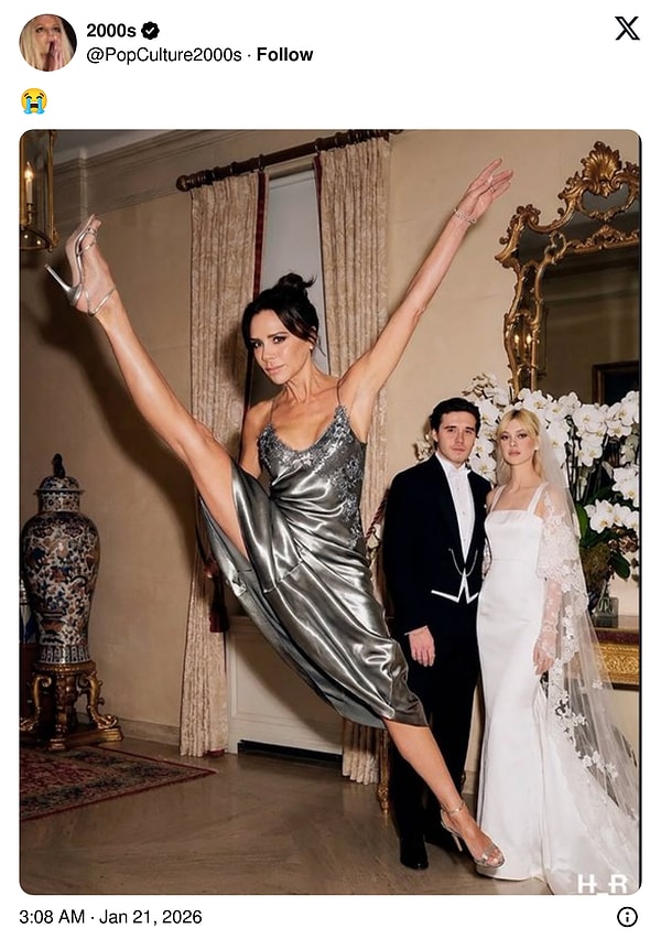 Victoria Beckham'ın Oğlu Brooklyn ve Gelininin Düğünlerindeki İlk Dansı Sabote Etmesi Büyük Goygoy Çıkardı! 6 victoria beckhamin oglu brooklyn ve gelininin dugunlerindeki ilk dansi sabote etmesi buyuk goygoy cikardi BVNy5Yir