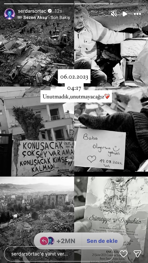 6 Şubat Deprem Felaketinin Yıl Dönümünde Ünlülerin Paylaşımları 14 6 subat deprem felaketinin yil donumunde unlulerin paylasimlari 13 zrvzqsYQ