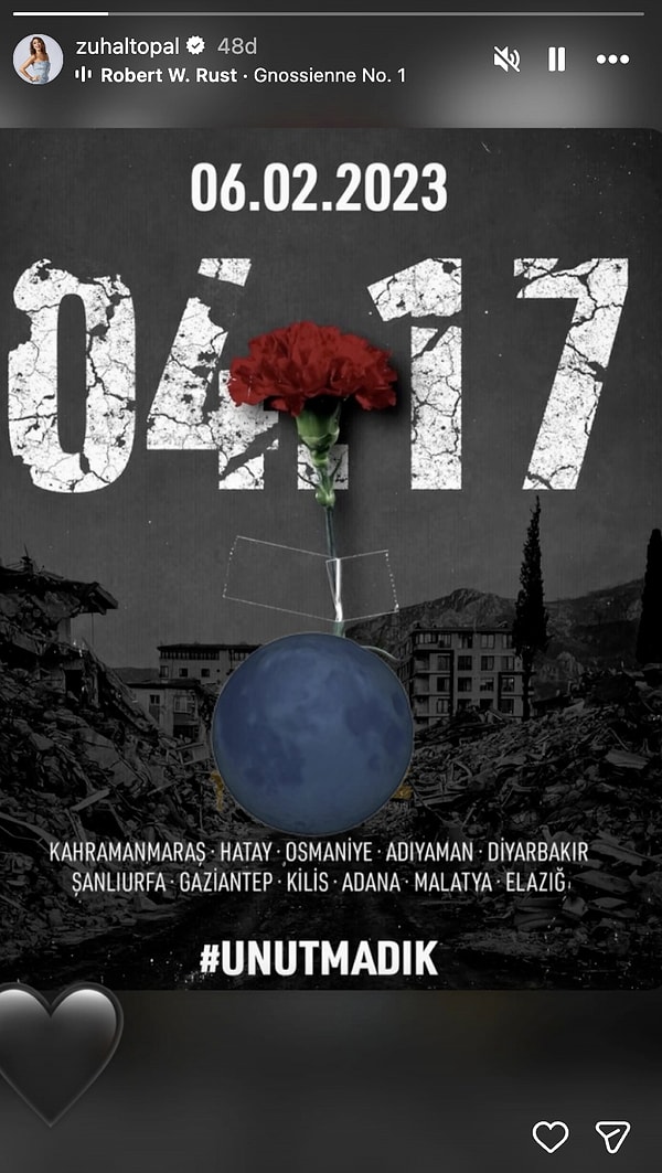 6 Şubat Deprem Felaketinin Yıl Dönümünde Ünlülerin Paylaşımları 18 6 subat deprem felaketinin yil donumunde unlulerin paylasimlari 17 4TBiLUEg