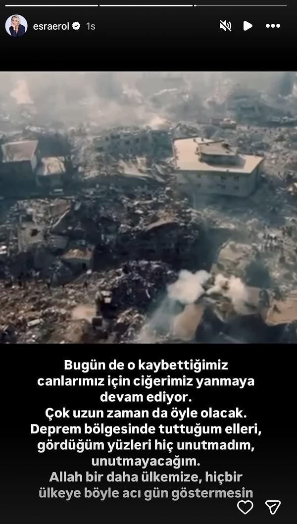 6 Şubat Deprem Felaketinin Yıl Dönümünde Ünlülerin Paylaşımları 4 6 subat deprem felaketinin yil donumunde unlulerin paylasimlari 3 RlM2g5Dn