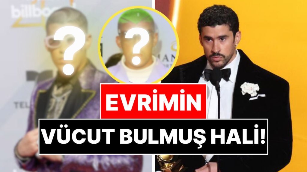 Grammy'de Yılın Albümü Ödülünü Kazanan Bad Bunny'nin Geçirdiği Evrim Şoka Soktu! 1 grammyde yilin albumu odulunu kazanan bad bunnynin gecirdigi evrim soka soktu WHCWt4BQ