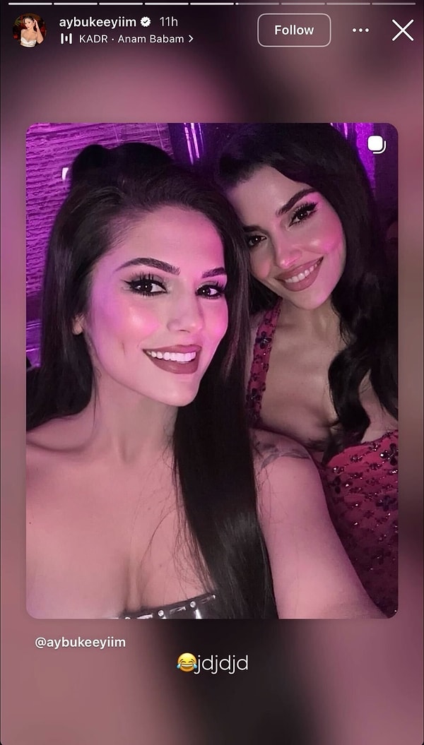 hande ercel ile aybuke cangalin yan yana fotografindaki sasirtan benzerlik gundem oldu 1 w5Oyz7Os