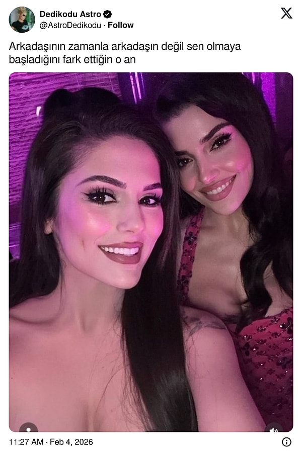 hande ercel ile aybuke cangalin yan yana fotografindaki sasirtan benzerlik gundem oldu 4 iBissjEK