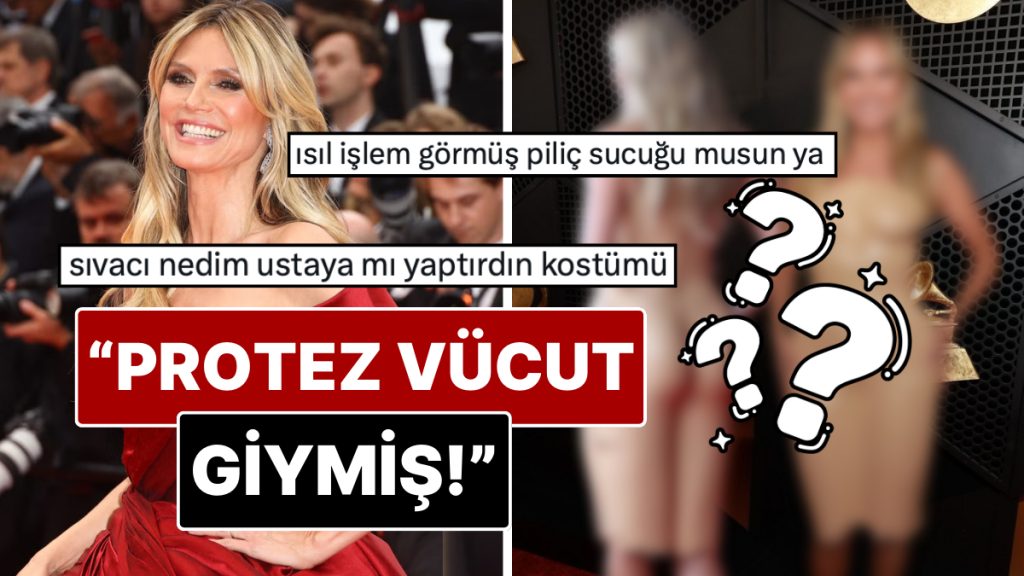 Heidi Klum’un Grammy'deki Çıplak İllüzyonlu Elbisesi Goygoy Çıkardı 9 heidi klumun grammydeki ciplak illuzyonlu elbisesi goygoy cikardi IOw7Kkb4