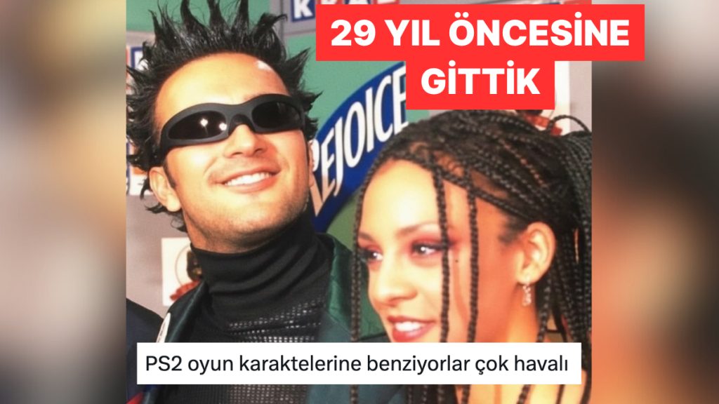 tarkan ve defne joy fosterin 1997 kral muzik odulleri pozu nostalji ruzgarlari estirdi t95SL8wu