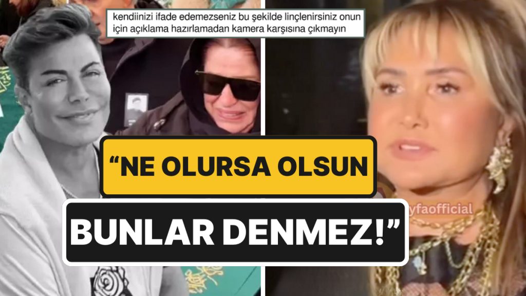 yonca evcimik fatih urekin cenazesindeki tepki ceken sozlerini savundu Z3U2qUuu